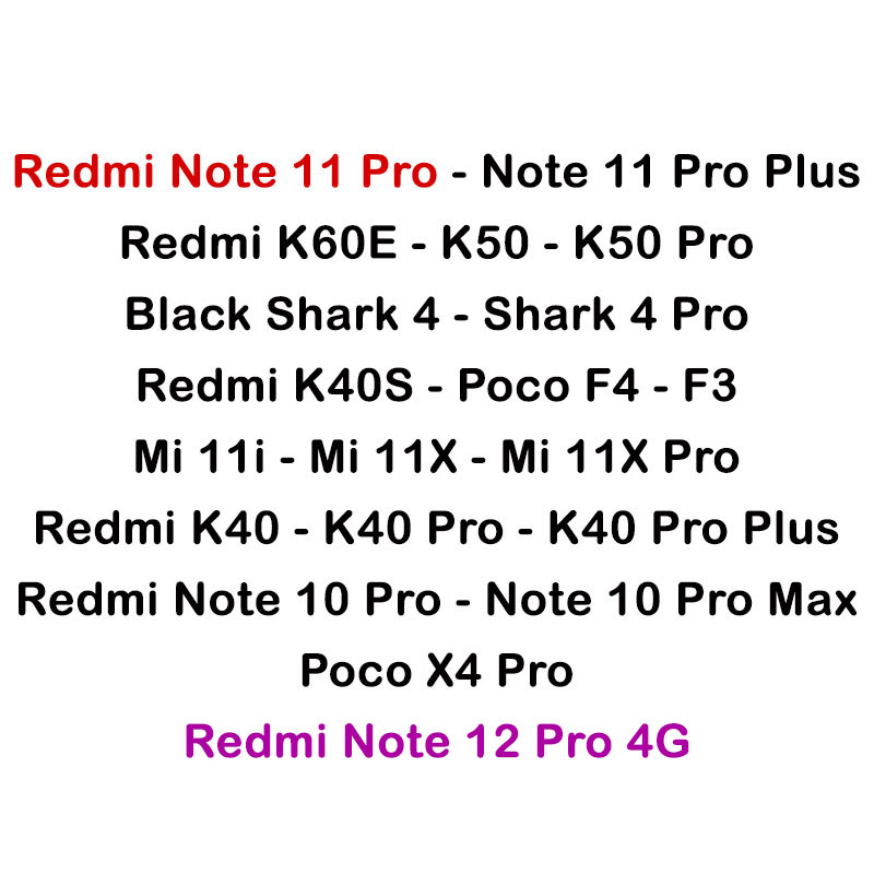 خرید گلس شفاف آنتی استاتیک Xiaomi Redmi Note 12 Pro 4G مدل ESD Anti-Static