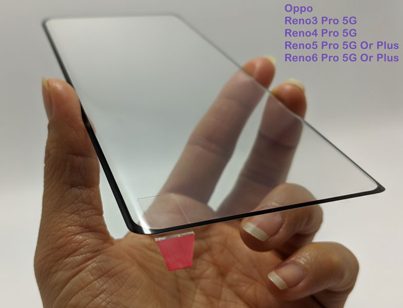 خرید گلس فول چسب گوشی Oppo Reno 6 Pro 5G