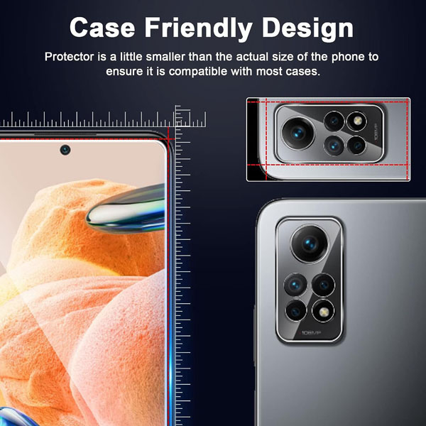 خرید گلس لنز شیشه‌ ای دوربین Xiaomi Redmi Note 12 Pro 4G