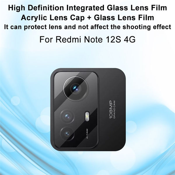 خرید گلس لنز شیشه‌ ای دوربین Xiaomi Redmi Note 12S