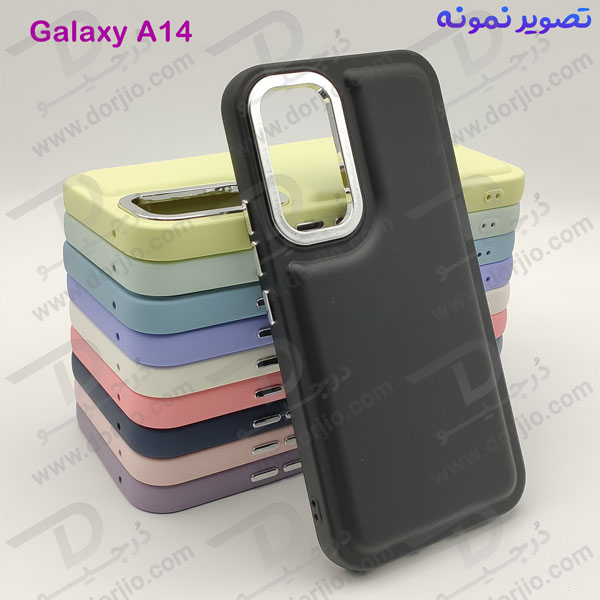 قاب سیلیکونی طرح پافر Bubble Case مخصوص Samsung Galaxy A14 4G برند OMIGA