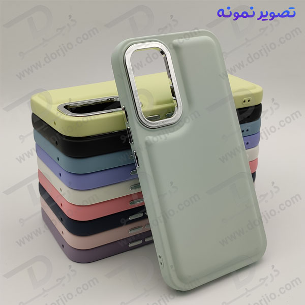 قاب سیلیکونی طرح پافر Bubble Case مخصوص Samsung Galaxy S22 Ultra برند OMIGA