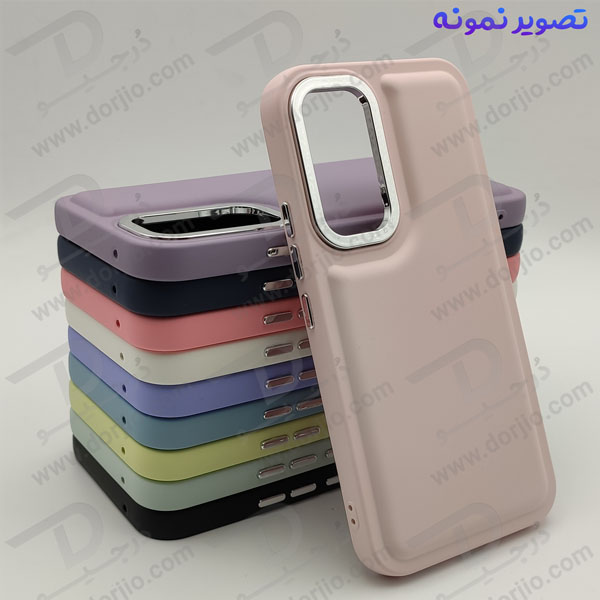 قاب سیلیکونی طرح پافر Bubble Case مخصوص Samsung Galaxy S22 Ultra برند OMIGA