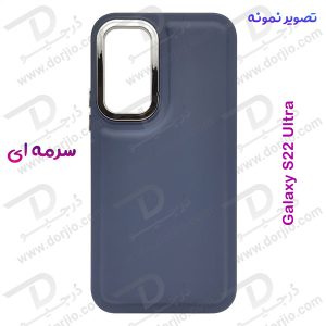 قاب سیلیکونی طرح پافر Bubble Case مخصوص Samsung Galaxy S22 Ultra برند OMIGA