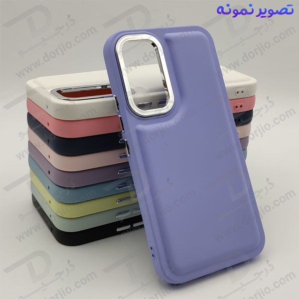 قاب سیلیکونی طرح پافر Bubble Case مخصوص Samsung Galaxy S22 Ultra برند OMIGA