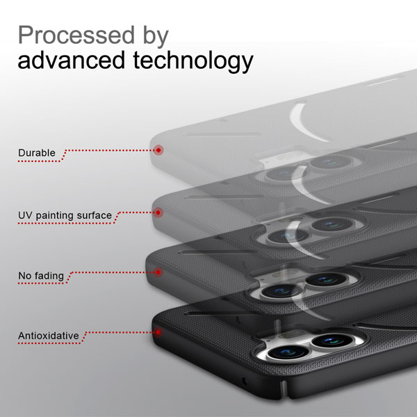 خرید قاب محافظ نیلکین Nothing Phone 2 مدل Super Frosted Shield