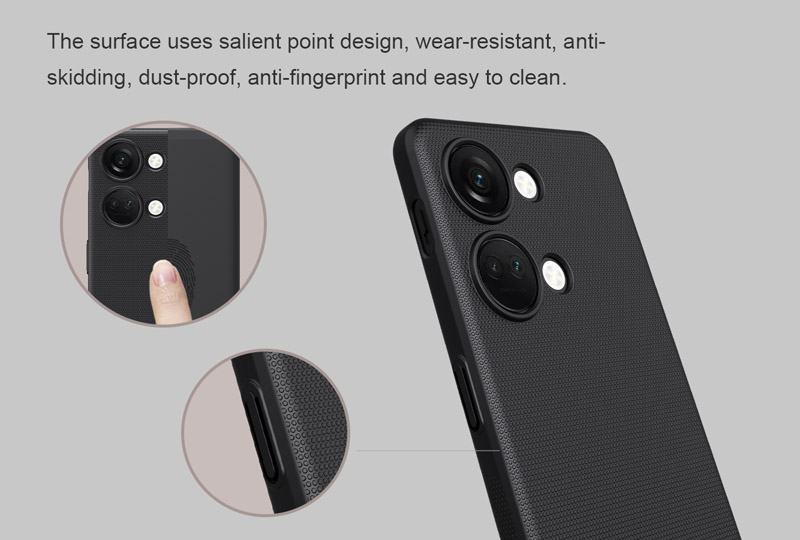 خرید قاب محافظ نیلکین OnePlus Nord 3 مدل Super Frosted Shield