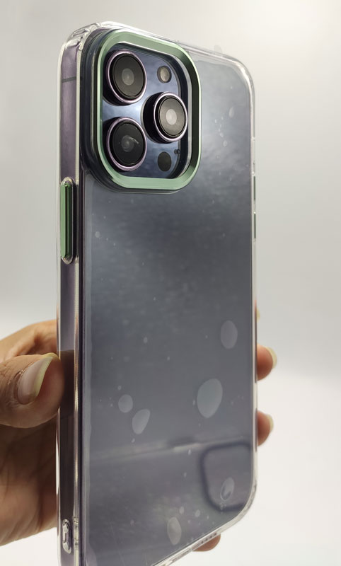 خرید کریستال کاور شفاف متال لنز iPhone 14