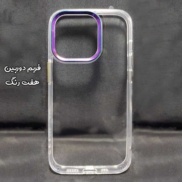 خرید کریستال کاور شفاف متال لنز iPhone 14