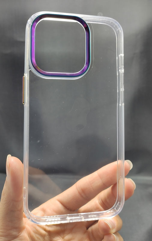 خرید کریستال کاور شفاف متال لنز iPhone 14 Pro Max