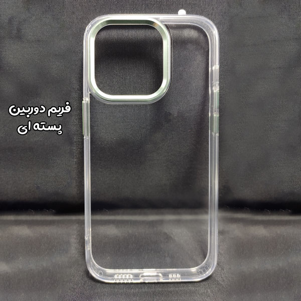 خرید کریستال کاور شفاف متال لنز iPhone 14 Pro Max