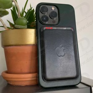 خرید کیف چرمی مگ سیف آیفون ( جا کارتی ) - Leather Wallet MagSafe