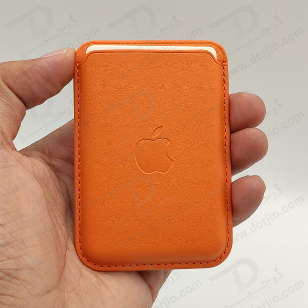 خرید کیف چرمی مگ سیف آیفون - Leather Wallet MagSafe