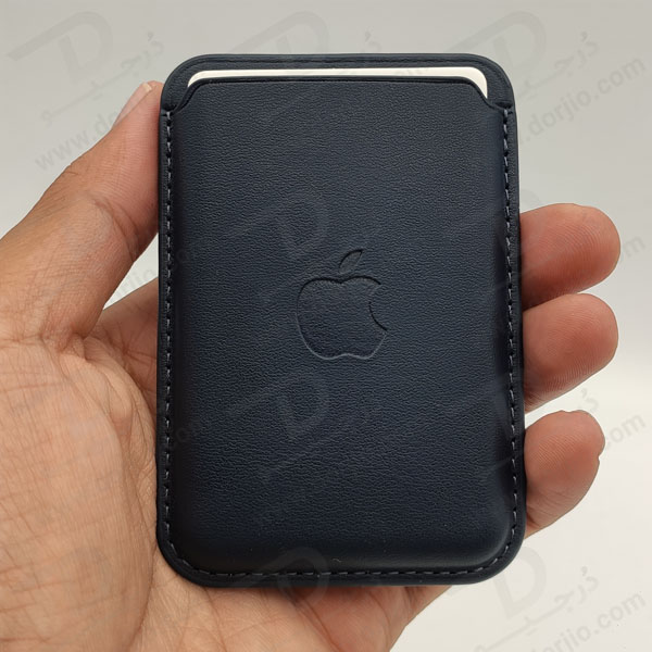 خرید کیف چرمی مگ سیف آیفون ( جا کارتی ) - Leather Wallet MagSafe