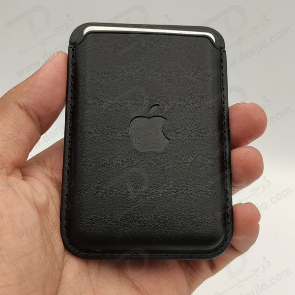 خرید کیف چرمی مگ سیف آیفون ( جا کارتی ) - Leather Wallet MagSafe