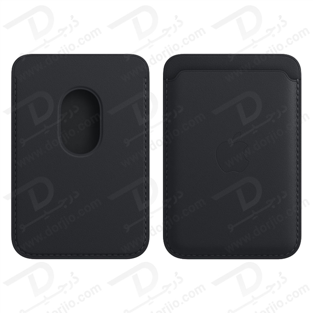 خرید کیف چرمی مگ سیف آیفون ( جا کارتی ) - Leather Wallet MagSafe