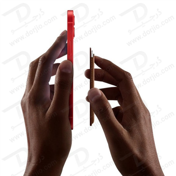 خرید کیف چرمی مگ سیف آیفون ( جا کارتی ) - Leather Wallet MagSafe