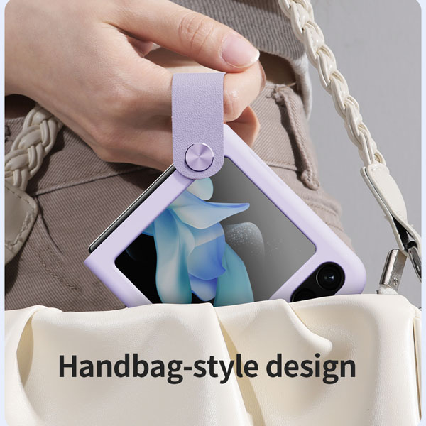 خرید گارد سیلیکونی بند دار Samsung Galaxy Z Flip 5 مارک نیلکین مدل Flex Flip