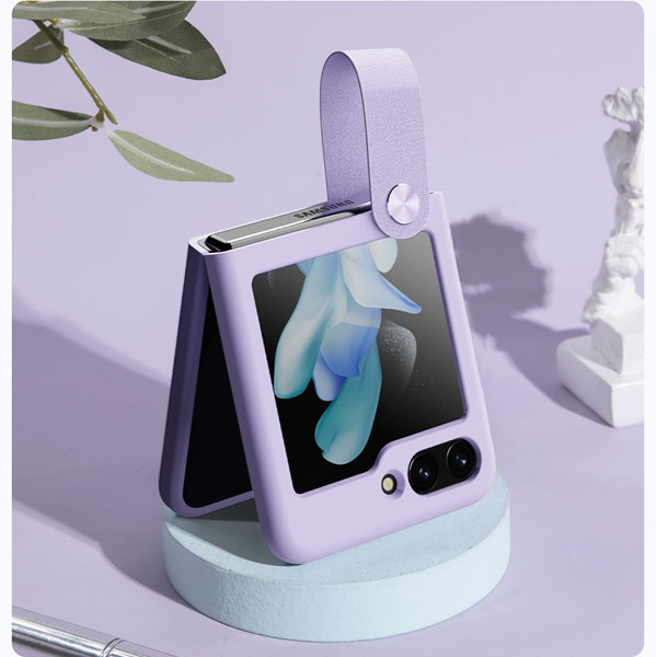 خرید گارد سیلیکونی بند دار Samsung Galaxy Z Flip 5 مارک نیلکین مدل Flex Flip