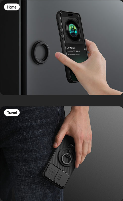 خرید گارد ضد ضربه مگنتی نیلکین iPhone 15 Pro Max مدل Camshield Pro Magnetic Case