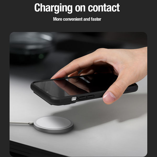 خرید گارد ضد ضربه مگنتی نیلکین iPhone 15 Pro Max مدل Camshield Pro Magnetic Case