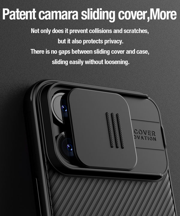 خرید گارد ضد ضربه مگنتی نیلکین iPhone 15 Pro Max مدل Camshield Pro Magnetic Case