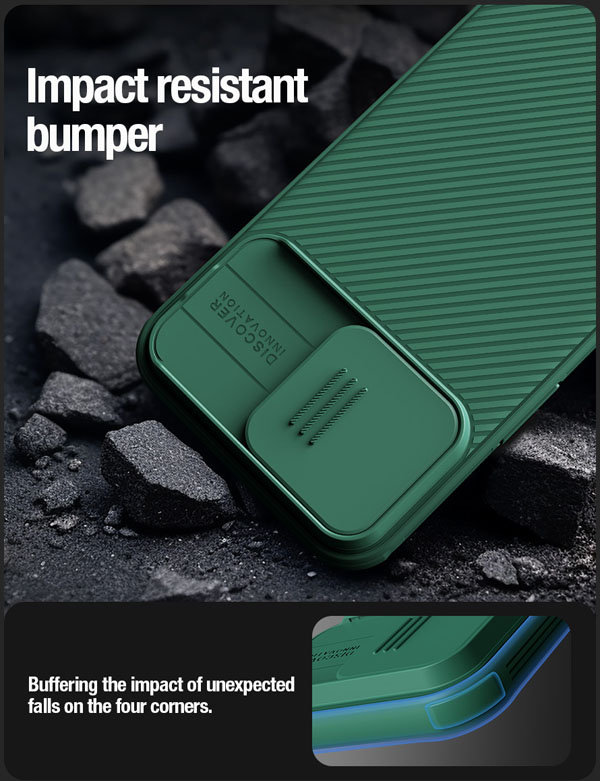 خرید گارد ضد ضربه مگنتی نیلکین iPhone 15 Pro Max مدل Camshield Pro Magnetic Case