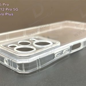 خرید گارد ژله ای شفاف ایربگ دار با محافظ دوربین Xiaomi Redmi Note 12 Pro 5G