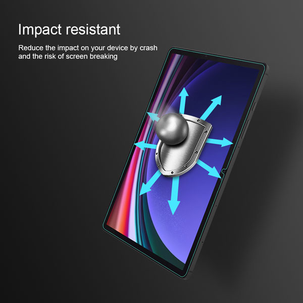 خرید گلس شیشه ای نیلکین تبلت Samsung Galaxy Tab S9 مدل H+ Anti-explosion