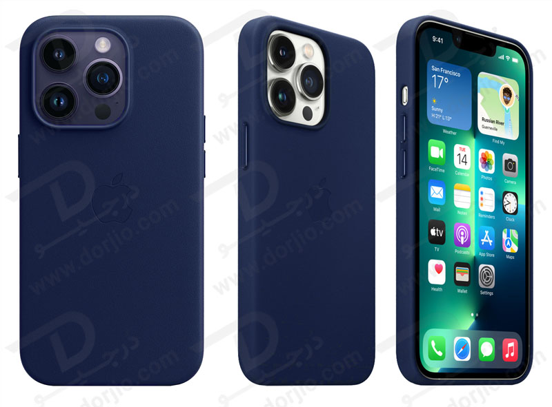 خرید قاب چرمی مگ سیف آیفون 14 پرو - iPhone 14 Pro