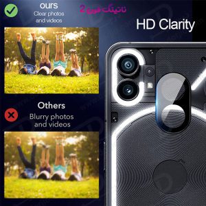 خرید محافظ لنز 9H شیشه ای Nothing Phone 2 مدل 3D