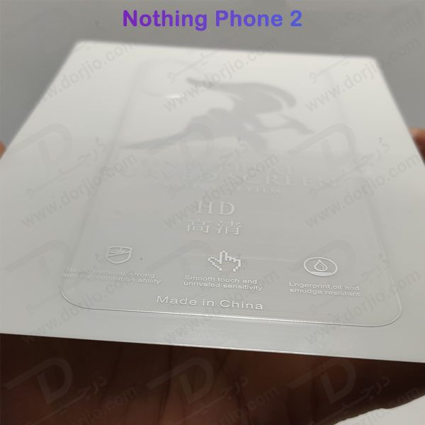 خرید نانو برچسب شفاف فول کاور پشت Nothing Phone 2