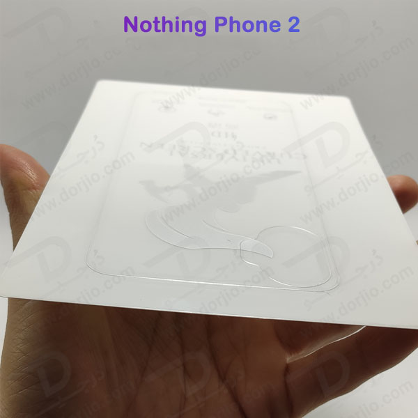 خرید نانو برچسب شفاف فول کاور پشت Nothing Phone 2