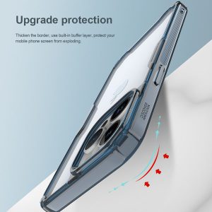خرید گارد شفاف نیلکین iPhone 15 Pro مدل Nature TPU Pro