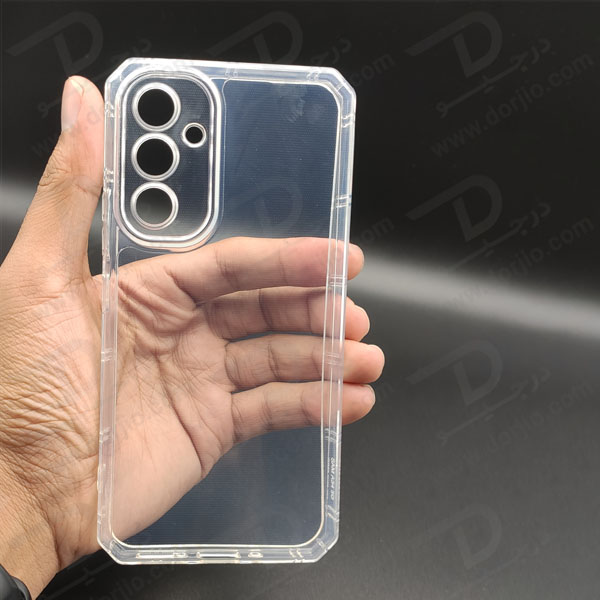 خرید گارد ژله ای شفاف ایربگ دار با محافظ دوربین Samsung Galaxy A04s