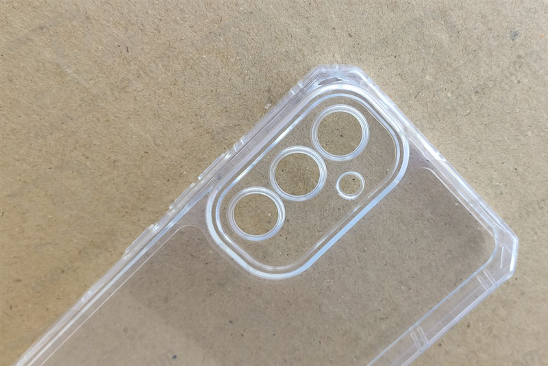 خرید گارد ژله ای شفاف ایربگ دار با محافظ دوربین Samsung Galaxy A04s