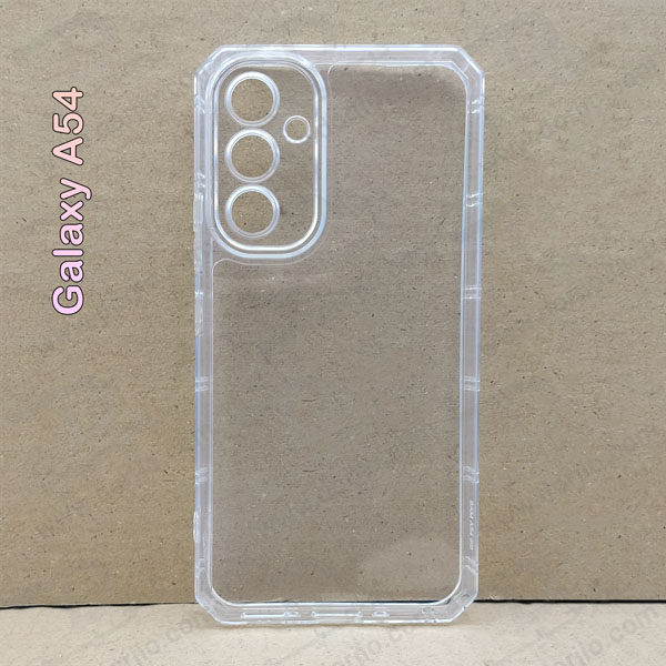 خرید گارد ژله ای شفاف ایربگ دار با محافظ دوربین Samsung Galaxy A54