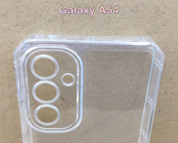 خرید گارد ژله ای شفاف ایربگ دار با محافظ دوربین Samsung Galaxy A54