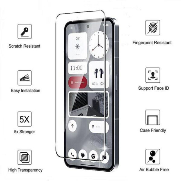 خرید گلس شیشه ای فول چسب تمام صفحه Nothing Phone 2