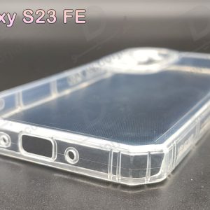 گارد ژله ای شفاف ایربگ دار با محافظ دوربین Samsung Galaxy S23 FE