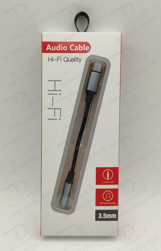 خرید تبدیل USB-C به جک هدفون AUX