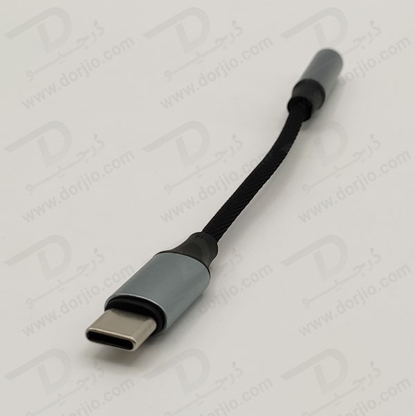 خرید تبدیل USB-C به جک هدفون AUX