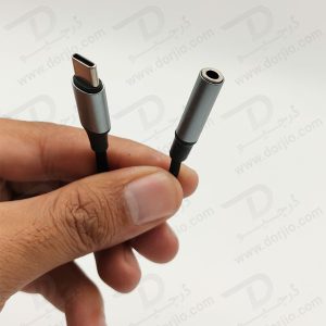 خرید تبدیل USB-C به جک هدفون AUX