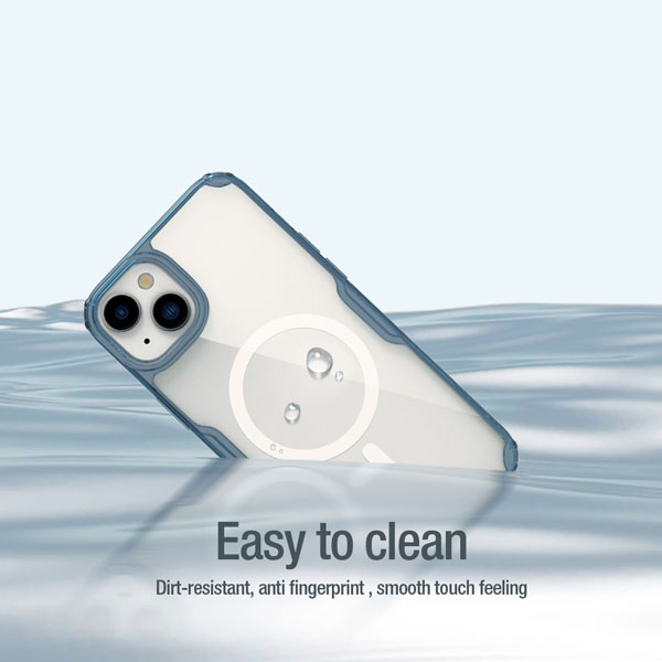 خرید قاب شفاف مگنتی نیلکین iPhone 15 Plus مدل Nature TPU Pro Magnetic