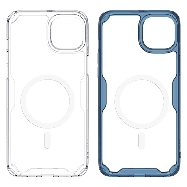 خرید قاب شفاف مگنتی نیلکین iPhone 15 Plus مدل Nature TPU Pro Magnetic