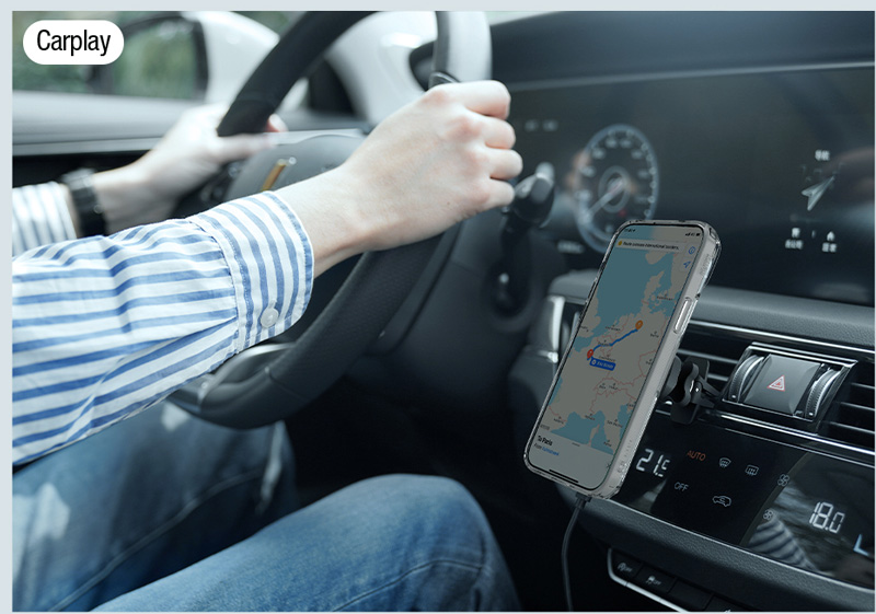 خرید قاب شفاف مگنتی نیلکین iPhone 15 Plus مدل Nature TPU Pro Magnetic