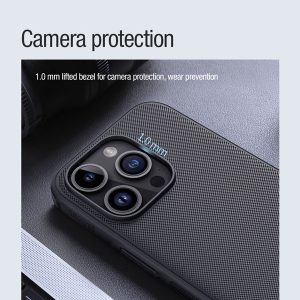 خرید قاب ضد ضربه مگنتی نیلکین iPhone 15 Pro Max مدل Super Frosted Shield Pro Magnetic