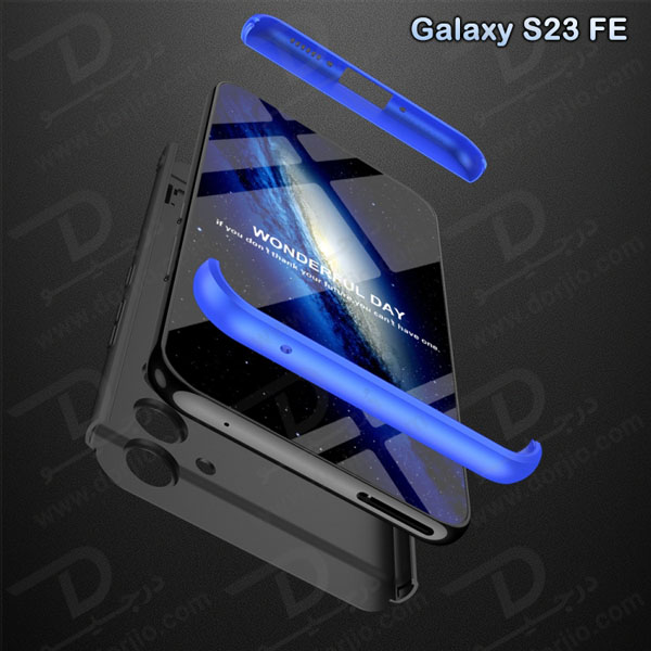 خرید قاب محافظ 360 درجه GKK پایه استند دار Samsung Galaxy S23 FE
