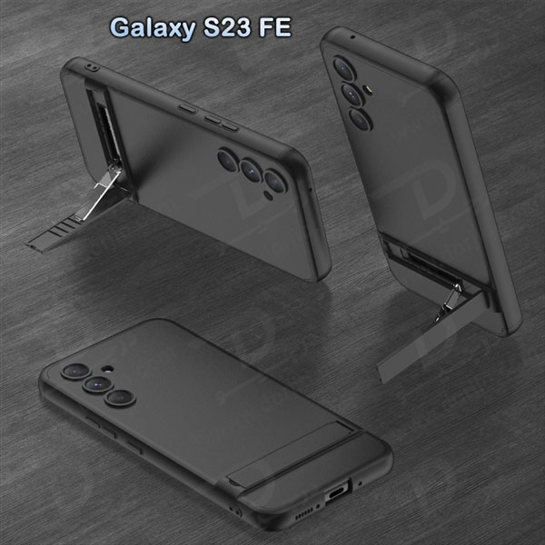خرید قاب محافظ 360 درجه GKK پایه استند دار Samsung Galaxy S23 FE