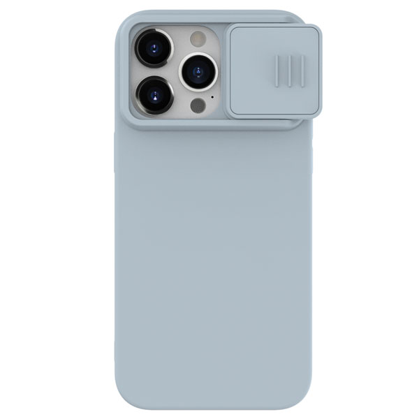 خرید گارد سیلیکونی iPhone 15 Pro Max مارک نیلکین مدل CamShield Silky Silicone